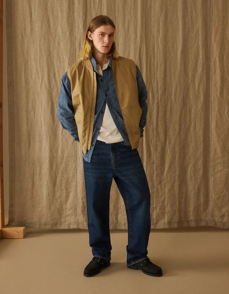 American Eagle  AE EasyFlex Relaxed Straight Jean for Men | Best Price UAE